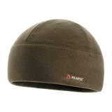 M-Tac Fleece Watch Cap Light Polartec vinterhue i brun polartec fleece materiale med lav profil og høj varmeisolering.
