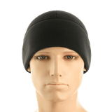 M-Tac Fleece Polartec Watch Cap i sort, vist på mannequin, lavet af slidstærk Polartec 200 fleece til kolde vejrforhold og udendørs aktivitet.