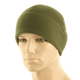 M-Tac Fleece Polartec Watch Cap i grøn, viser holdbar og varm fleecehue til vinterbrug og udendørsaktiviteter.