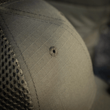 M-Tac Mesh Flex Ripstop Baseball Cap med mesh-paneler for optimal ventilation og komfort. Ideel til udendørs brug i varme perioder.