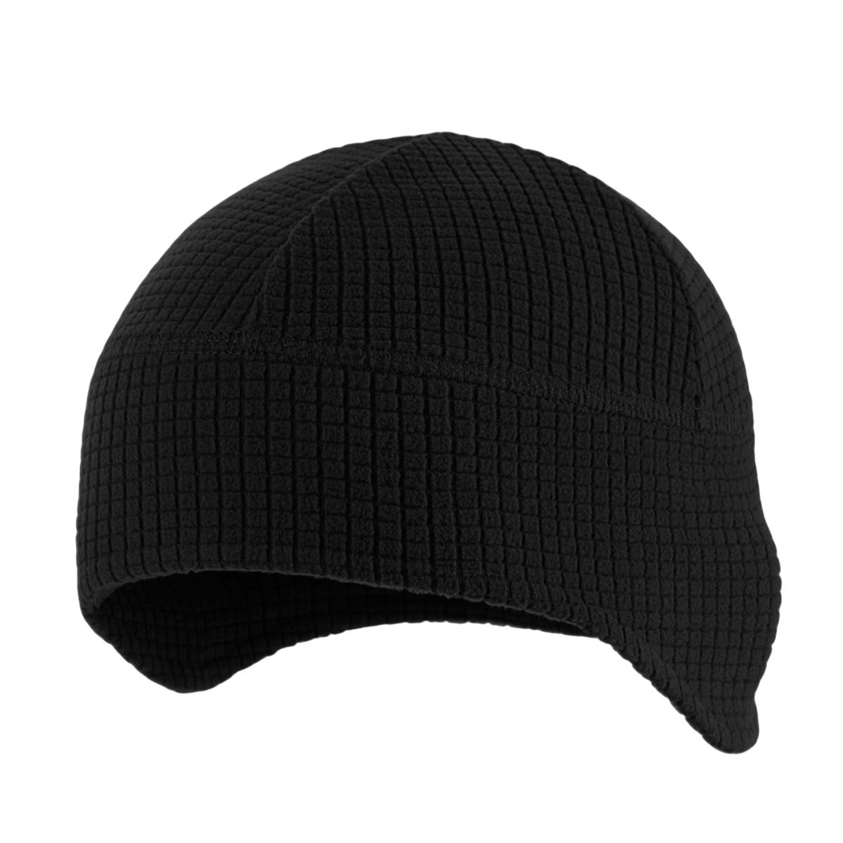 M-Tac Fleece Rip-Stop Hjelmhue Gen.II i sort, varmeisolerende hat med anti-pilling, perfekt til koldt vejr. Lavprofil design til hjelme.