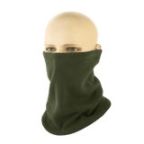 M-Tac Snood Elite Kort Justerbar Fleece, grøn, multifunktionel snood som hjelmliner, hue eller maske, fleece, justerbar, koldt vejr beskyttelse.