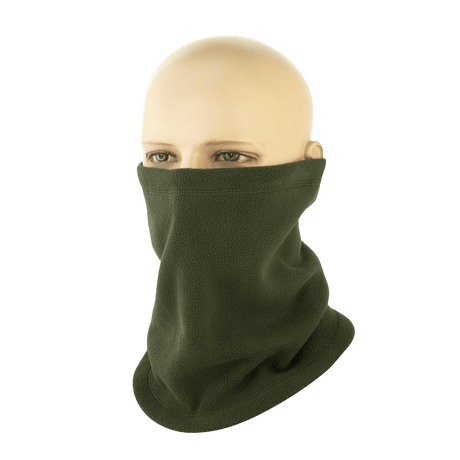 M-Tac Snood Elite Kort Justerbar Fleece, grøn, multifunktionel snood som hjelmliner, hue eller maske, fleece, justerbar, koldt vejr beskyttelse.