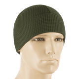 M-Tac Rip-Stop Fleece Hjelmliner på mannequin, holdbar og varm, ideel til køligt vejr, kan bruges under hjelm, anti-pilling egenskaber.