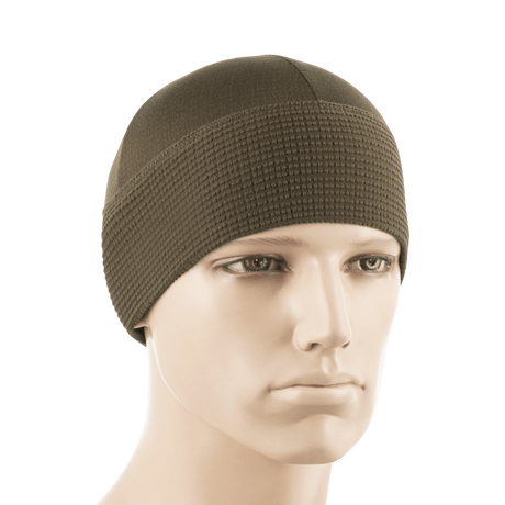 M-Tac Hjelm Watch Cap Polartec hue i olivengrøn farve, fremragende til koldt vejr, letvægts og passer under hjelm, fremstillet af Polartec® fleece.