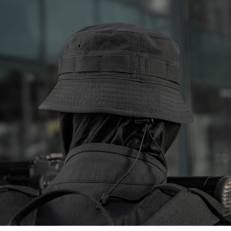 M-Tac Panamahat Gen. II Summer Flex, let og komfortabel hat til solbeskyttelse, set bagfra, perfekt til hverdagsbrug i sommersæsonen.