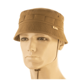 M-Tac Panamahat Gen. II Summer Flex i brun farve på mannequin, perfekt til sommer med god luftcirkulation og solbeskyttelse.