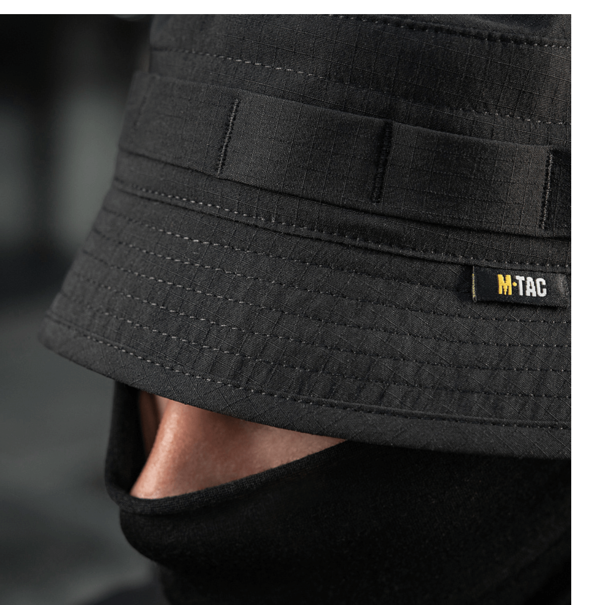 M-Tac Panamahat Gen. II Summer Flex i sort design med kort skygge