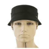 M-Tac Panamahat Gen. II Flex Rip-Stop i sort rip-stop stof på mannequin.