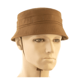 M-Tac Panamahat Gen. II Flex Rip-Stop i slidstærkt rip-stop stof til hverdagsbrug i varmt vejr, brun farve. Perfekt pasform og komfort.