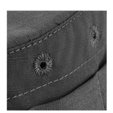 Detalje af M-Tac Panamahat Gen. II Flex Rip-Stop i slidstærkt rip-stop stof med skjulte syninger for øget komfort og holdbarhed.