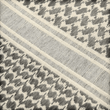 M-Tac Shemagh Tørklæde i 100% bomuld med klassisk arabisk kufia-design, beskytter mod sol, sand og vind. Ideel til udendørsaktiviteter.