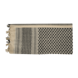 M-Tac Shemagh Tørklæde i klassisk arabisk design, 100% bomuld, 110 x 110 cm, beskytter mod sol, sand og vind, velegnet til udendørs brug.