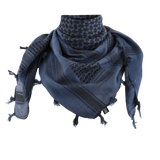 M-Tac Shemagh Tørklæde i blåt bomuldsmateriale, 110 x 110 cm, beskytter mod sol og vind, ideel til udendørs brug og rejser.