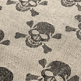 Mønster med piratkranium på M-Tac Shemagh Tørklæde Pirate Skull, 100% bomuld, 105x105 cm, til beskyttelse mod sol, sand og vind