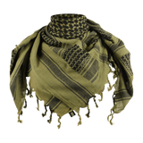 M-Tac Tæt Shemagh Tørklæde i 100% bomuld, ideelt til taktisk og udendørs brug, beskytter mod sol, sand og vind.