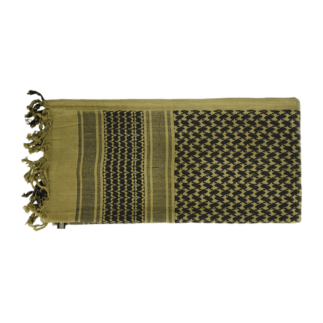 M-Tac Tæt Shemagh Tørklæde i 100% bomuld med traditionelt mønster, beskytter mod sol, sand og vind, velegnet til militær og outdoor brug.