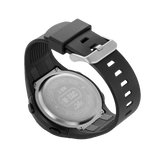 M-Tac Tactical Ur 2166, vandtæt 5ATM med ABS-plast kasse og stål bagcover, ideel til taktisk og daglig brug.