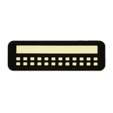 M-Tac Patch Flag 25x80 Mini Squares i holdbart Cordura, let at fastgøre med velcro, perfekt til tøj, tasker og taktisk udstyr.