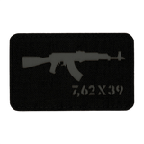 M-Tac AKM 7,62x39 Laser Cut Patch med Velcro til taktisk brug og slidstærk Cordura 500D designet til militær og outdoor aktiviteter.