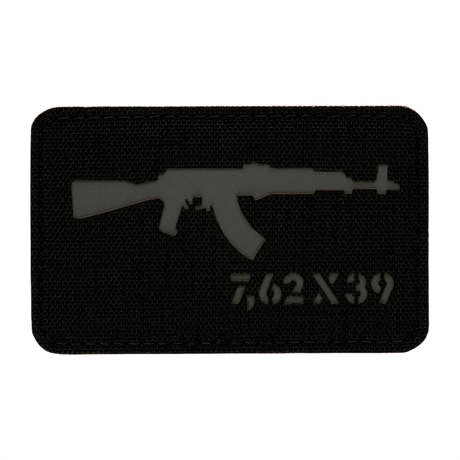 M-Tac AKM 7,62x39 Laser Cut Patch med Velcro til taktisk brug og slidstærk Cordura 500D designet til militær og outdoor aktiviteter.