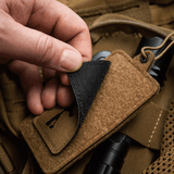M-Tac AR-15 223/5,56 Laser Cut Patch fastgørelse til rygsæk med Velcro, holdbart Cordura 500D materiale til militær og outdoor brug.