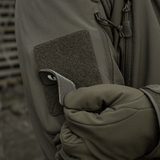 M-Tac Cat Eyes 3D PVC Patch fastgjort til jakkeærme med Velcro, ideel til udendørsaktiviteter og militærbrug, lysreflekterende design.