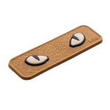 M-Tac Cat Eyes 3D PVC Patch med lysreflekterende design og Velcro fastgørelse, perfekt til militære og outdoor aktiviteter.