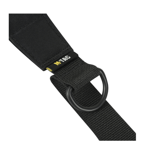 M-Tac Universal Våbenrem med sort D-ring, multifunktionelt design for maksimal komfort og fleksible fastgørelsesmuligheder til jagt.
