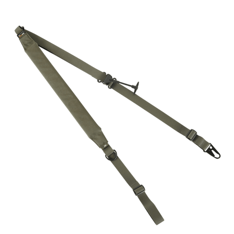 M-Tac Universal Våbenrem i multifunktionelt design med to-punkts og enkelt-punkts fastgørelsessystem til geværer og karabiner.