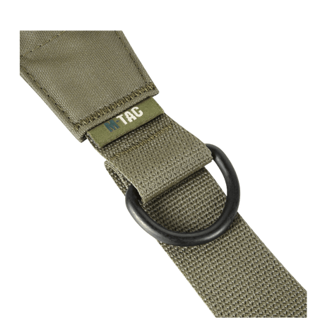 M-Tac Universal Våbenrem med metal D-ring til let håndtering af gevær eller karabin, højkvalitets design for maksimal komfort.