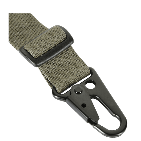 M-Tac Universal Våbenrem med multifunktionelt design og metal-karabinhage til gevær og karabin håndtering, to-punkts og enkelt-punkts system