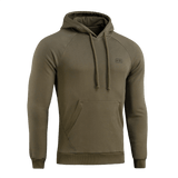 M-Tac Cotton Raglan Hard Hoodie i 100% bomuld med fleecefor, raglanærmer og kængurulomme, perfekt til hverdag og fritid.