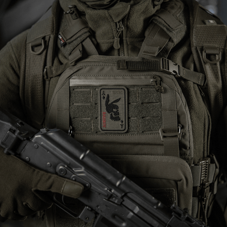 M-Tac Patch Bad Boy (Broderi) på jakke, broderet Cordura 500D, ace of spades, kaninske kranium, symboliserer mod, frihed, Velcro fastgørelse.