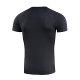 M-Tac T-shirt Ultra Light Polartec sort, design til taktisk og sportsligt brug, let og svedtransporterende for maksimal komfort.