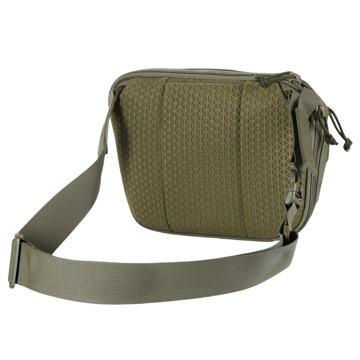 M-Tac Sphaera Hex Hardsling Bag Large Elite i olivengrøn farve med justerbar skulderrem.
