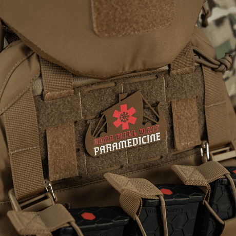 M-Tac Patch Viking Evac på militærrygsæk.