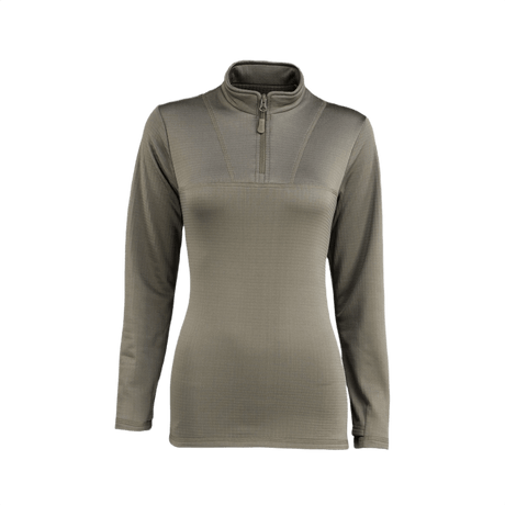 M-Tac Thermal Fleece Shirt Delta Level 2 Lady i 100% polyester, ideel til vinterbrug, åndbar og hurtigtørrende termotrøje til kvinder.