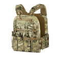 M-Tac Plate Carrier Cuirass FAST XL QRS beskyttelsesvest i Cordura 500D med hurtig-lås, ESAPI XL kompatibilitet.