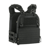 M-Tac Plate Carrier Cuirass FAST QRS XL Gen.II i slidstærk Cordura 500D med justerbare plader og hurtig-lås funktion.