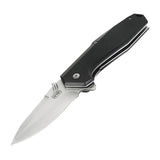 M-Tac Outdoor & Militær foldekniv - Type 5 med krom rustfrit stål klinge og aluminiumshåndtag, ideel til EDC-udstyr.