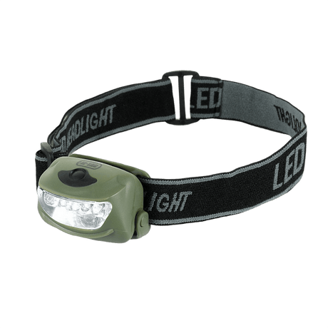 M-Tac Pandelygte 4+1 LED med elastisk hovedrem og flere lysfunktioner