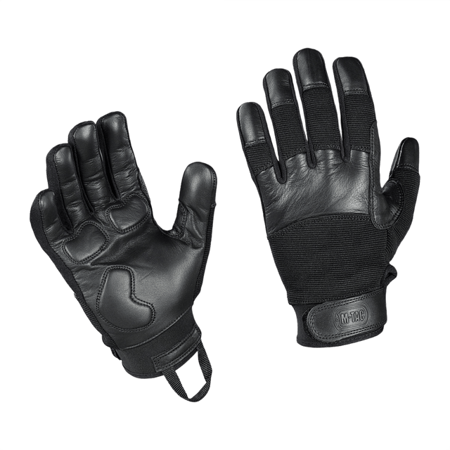 M-Tac Handsker Police Gen.2 taktiske handsker med polstrede håndflader og skridsikre indersider designet til politibrug.