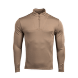 M-Tac Thermal Fleece Trøje Delta Level 2 i sandfarve med YKK-lynlås, designet til kolde og barske klimaer.