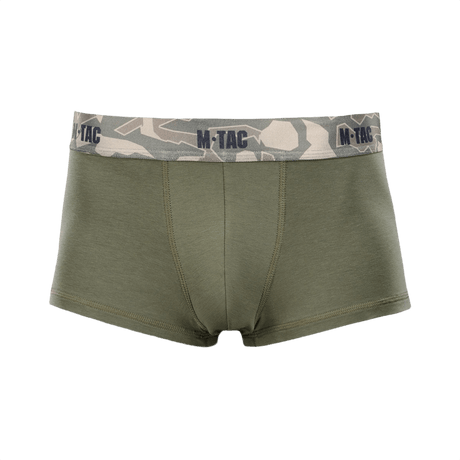 M-Tac Herre Boxer 93/7 i olivengrøn med bred elastik for komfort og fri bevægelighed.
