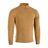M-Tac Delta Polartec Fleecejakke i varm brun farve, fremstillet af slidstærkt, åndbart Polartec® Micro Series-fleece med halv lynlås.