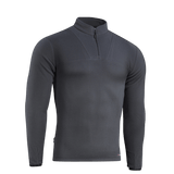 M-Tac Delta Polartec Fleecejakke i sort, lavet af Polartec® Micro Series-fleece, med halv lynlås, ideel til kolde dage.