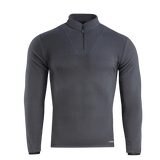 M-Tac Delta Polartec Fleecejakke i grå farve med halv lynlås, lavet af Polartec® Micro Series-fleece, perfekt til kolde dage.