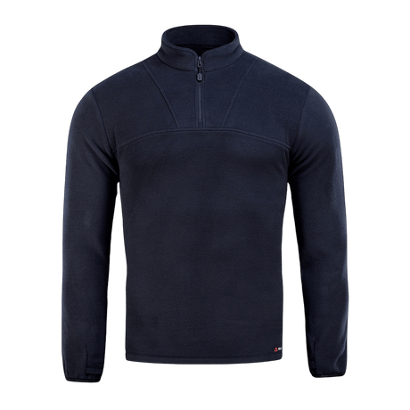 M-Tac Delta Polartec Fleecejakke i sort, fremstillet af slidstærkt Polartec® Micro Series-fleece, ideel til kolde dage.