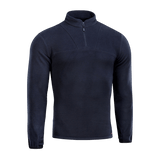 M-Tac Delta Polartec Fleecejakke i mørkeblå, stilren og funktionel fleece lavet af varmt Polartec® Micro Series-fleece med halv lynlås.